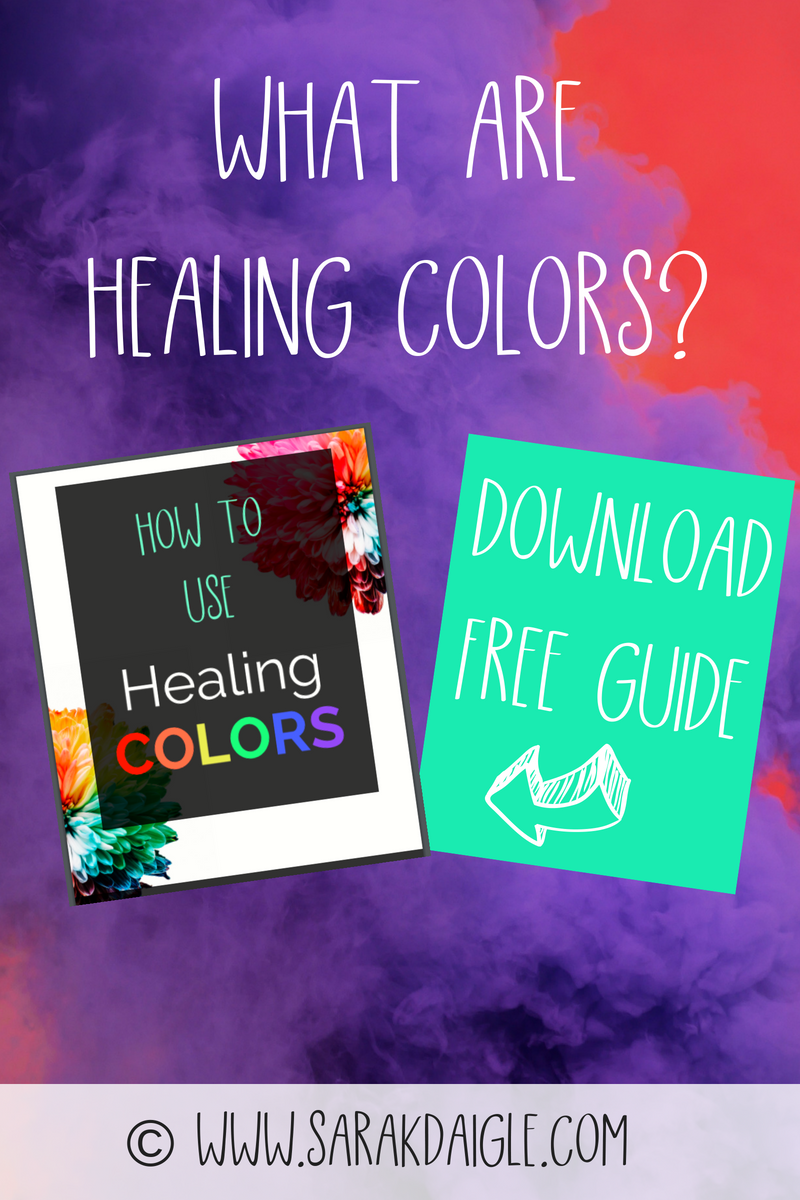 Healing colors can be used to help provide relief from trauma and pain.