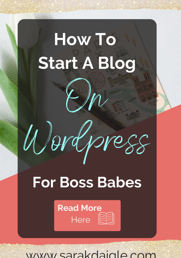 Start A Blog on WordPress
